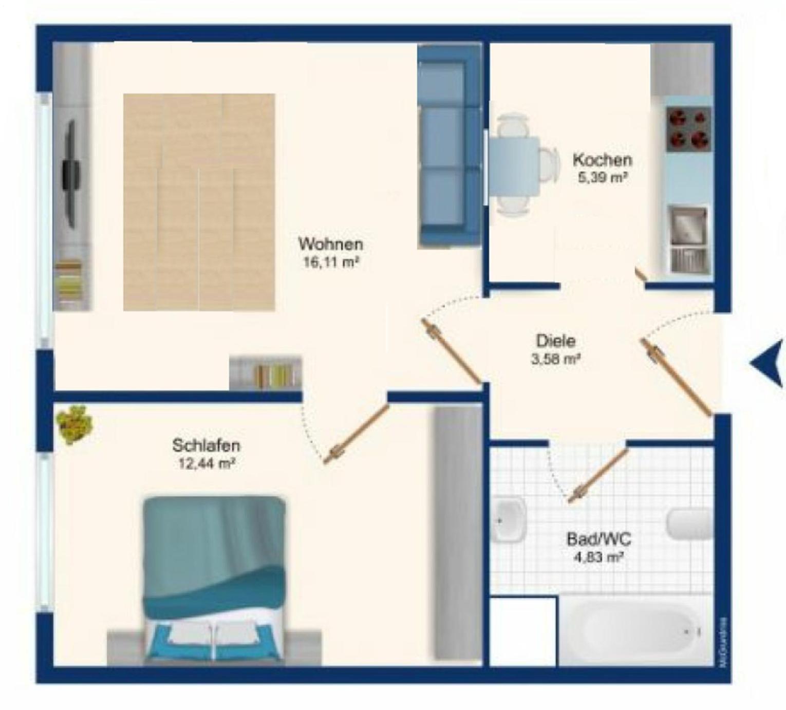 Family Suites & Parking Μπάντεν-Μπάντεν Δωμάτιο φωτογραφία